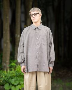 フレッシュサービス 26SS CHRAFTeX® L/S STRIPE SHIRT(FSC262-50007)BROWN STRIPE☆5月30日(土)発売！