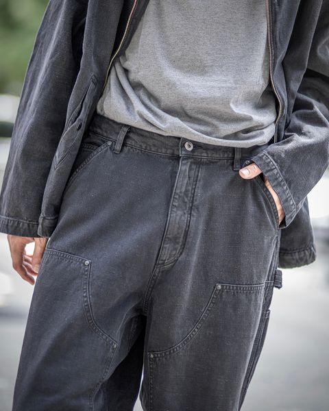 A.PRESSE Silk Hemp French Air Force Pilot Jacket&Silk Hemp Double Knee Pants style 2024.7.27日発売！