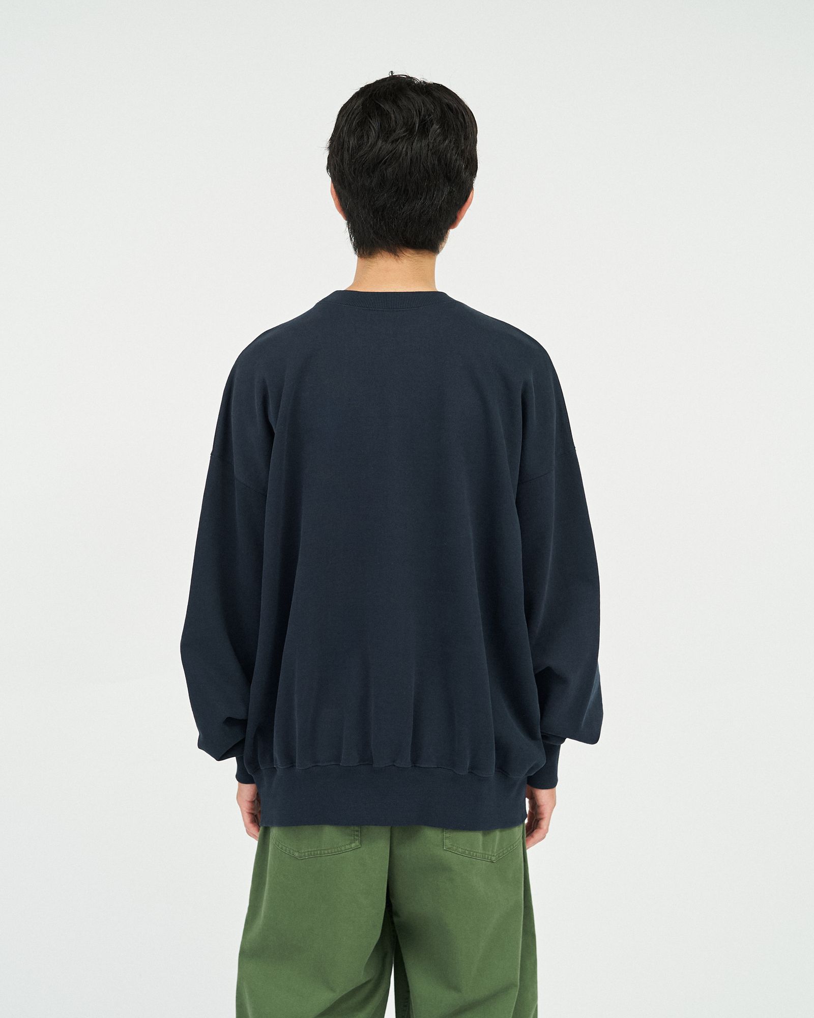 フレッシュサービス LIGHT OZ CREW NECK SWEAT "COLLEGE"(FSC253-70017)NAVY★8月16日(土)発売！