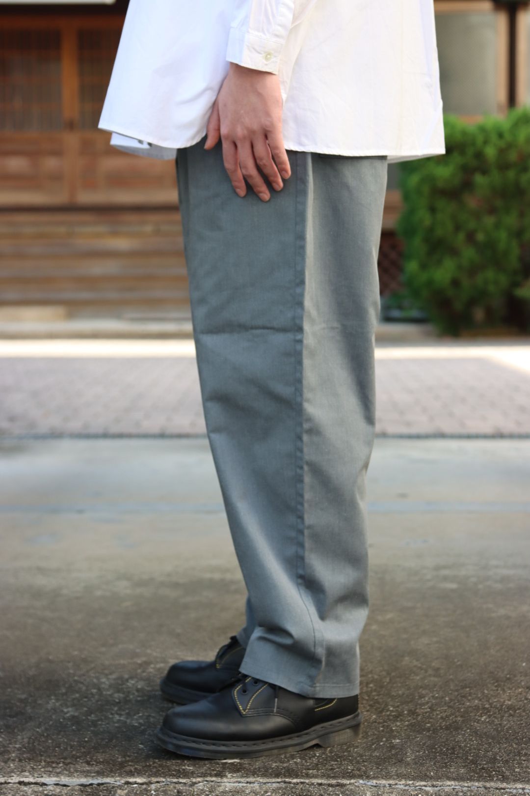 FreshService CORPORATE REGULAR COLLAR SHIRT"WHITE"style.