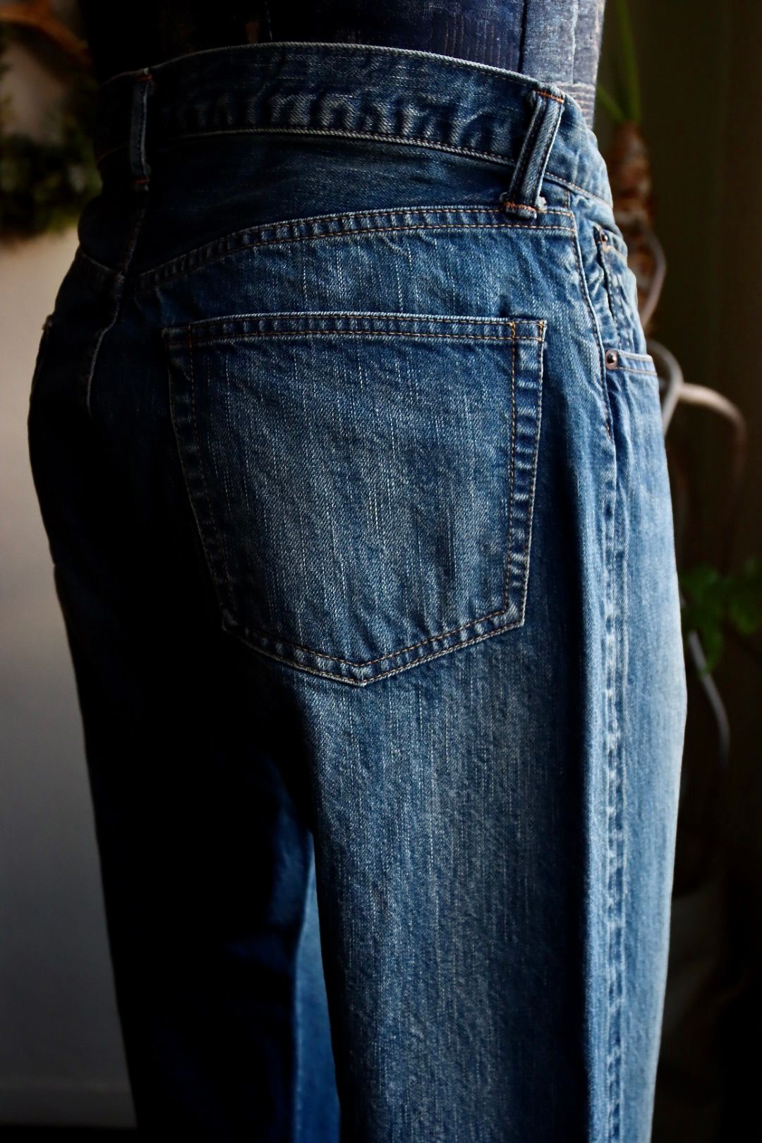 アプレッセ24SS Washed Denim Pants E(24SAP-04-07H)BLEACH