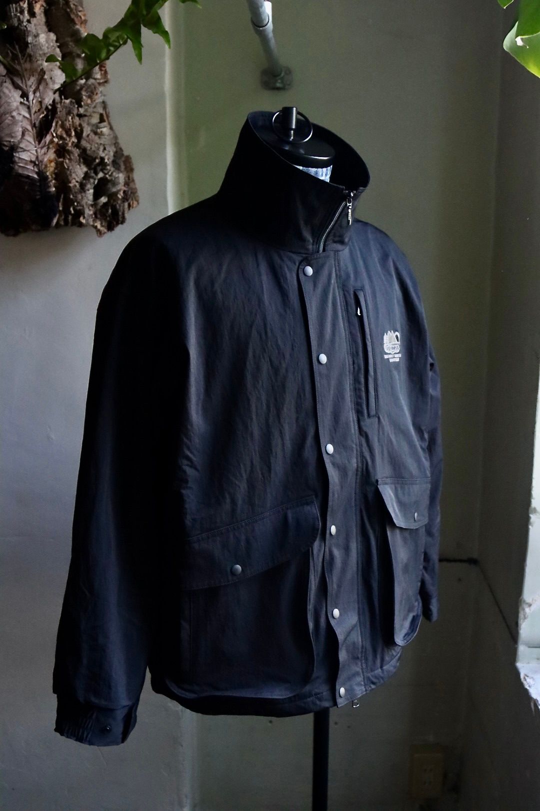 イズネス23AW SHAKA SHAKA NYLON JACKET(1005AWJK07)BLACK☆10月5日発売！