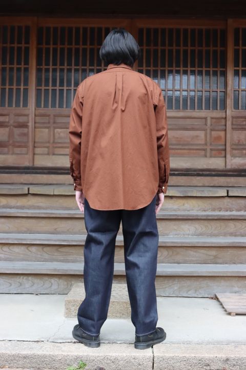 A.PRESSE BD Oxford Shirt(22SAP-02-05H)BROWN style