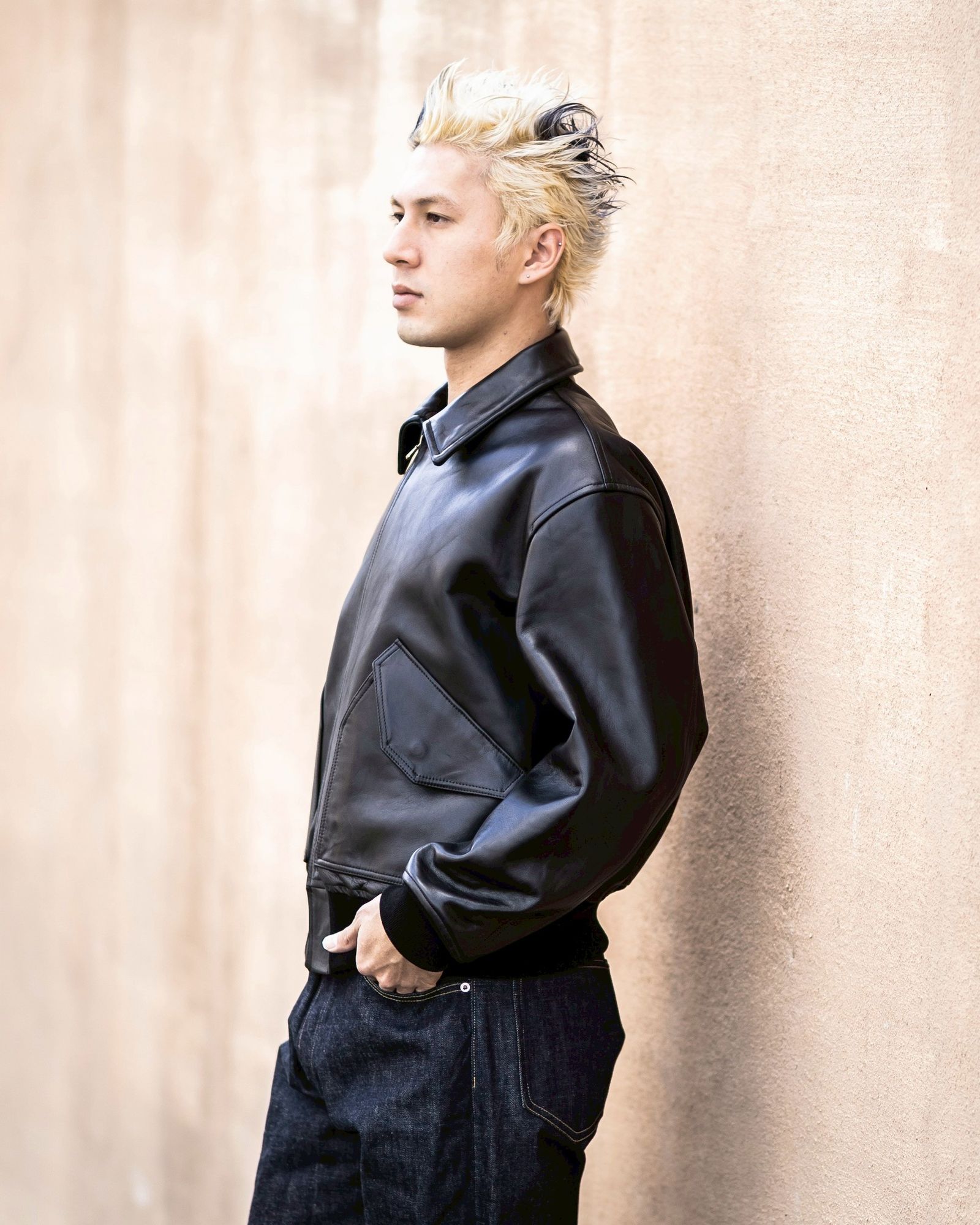 A.PRESSE Leather CWU-45 Flight Jacket 新作発売！