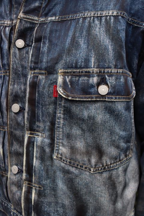 ジュンヤワタナベマン22SSベルベルジン×Levi'sトリプルネームジャケット style.2022.4.14.