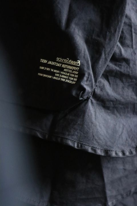 フレッシュサービス TYPEWRITER TACTICAL VEST"NAVY"スタイル.2022.6.25.