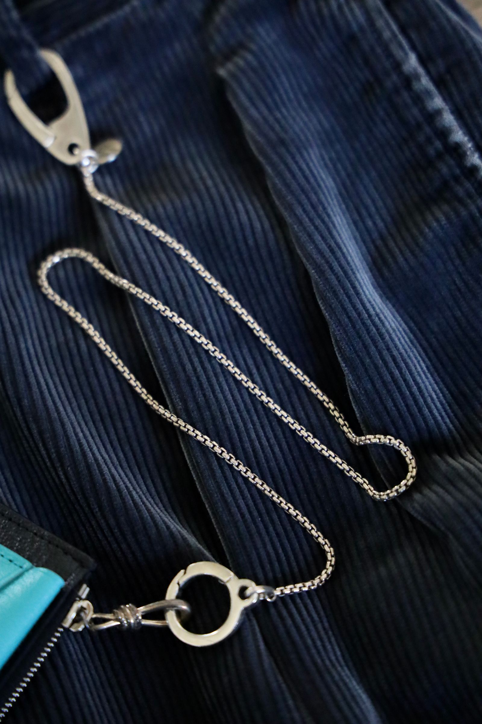XOLO JEWELRY ショロジュエリー /Double Clasp with Venetian Link(XOWC003)SILVER925