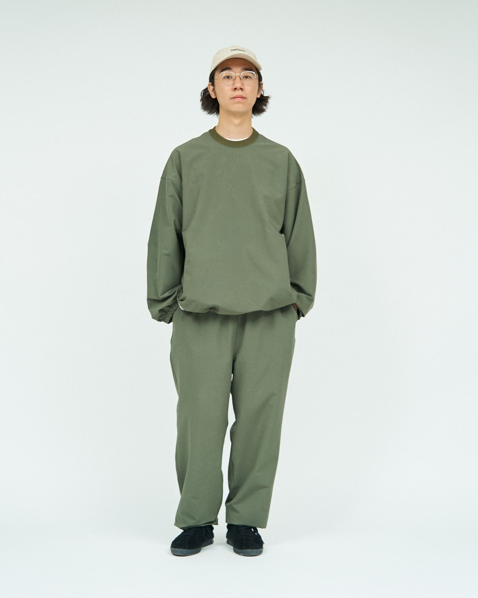 フレッシュサービス STORMFLEECE CREW NECK PULLOVER(FSC243-70207)KHAKI