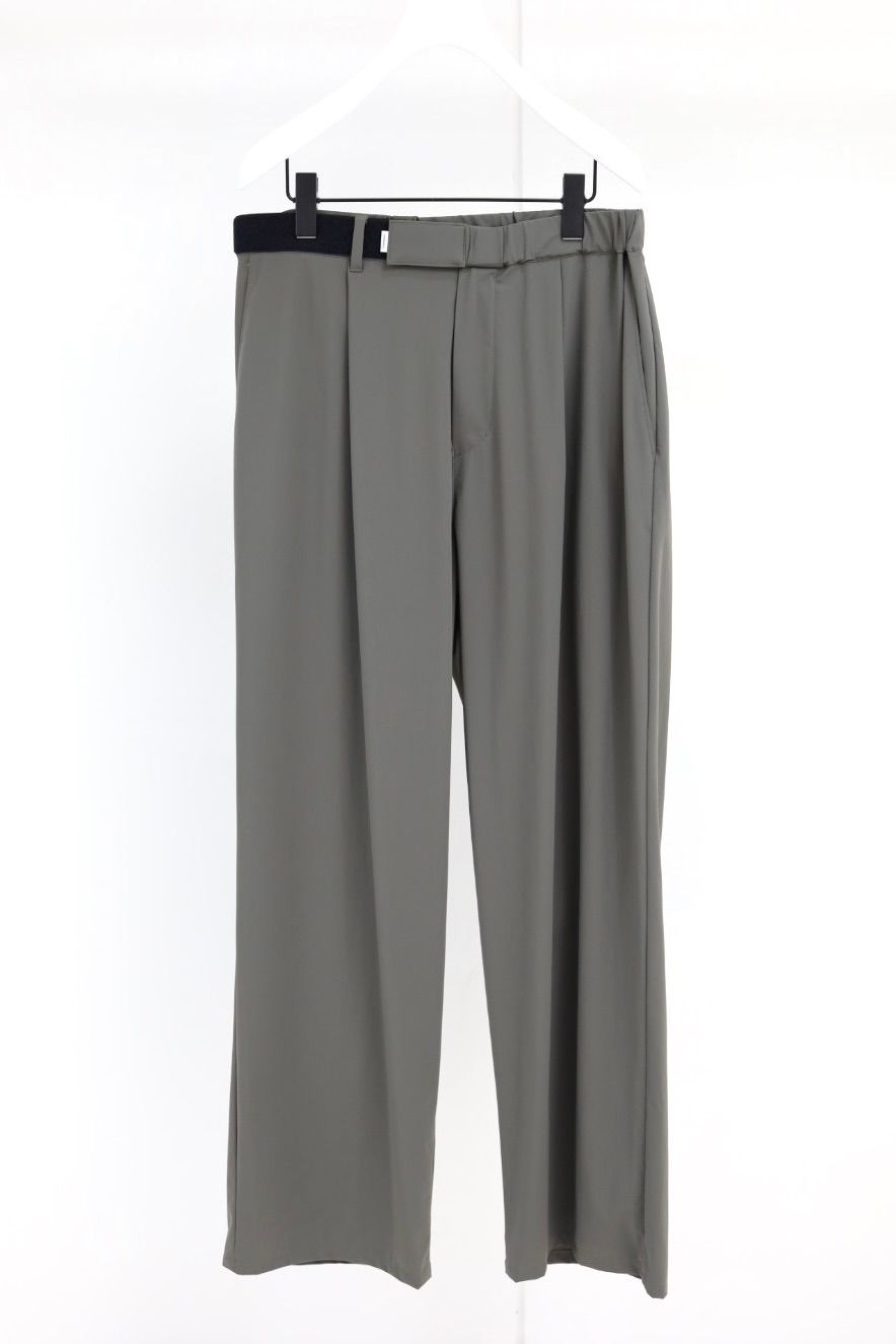 グラフペーパー 26SS Flex Tricot Wide Chef Pants(GM262-40021)GRAY☆5月2日(土)発売！