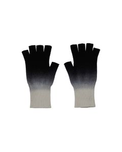 グラフペーパー 25AW Gradient Dyed Wool Knit Fingerless Gloves(GU253-90493)BLACK☆9月27日(土)発売！