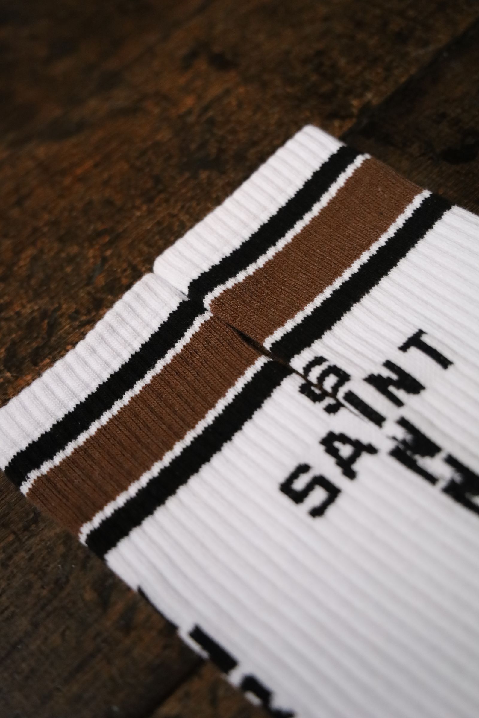 セントマイケル25SS SAINT SINNER SOCKS (SM-HR8-0000-109)BROWN