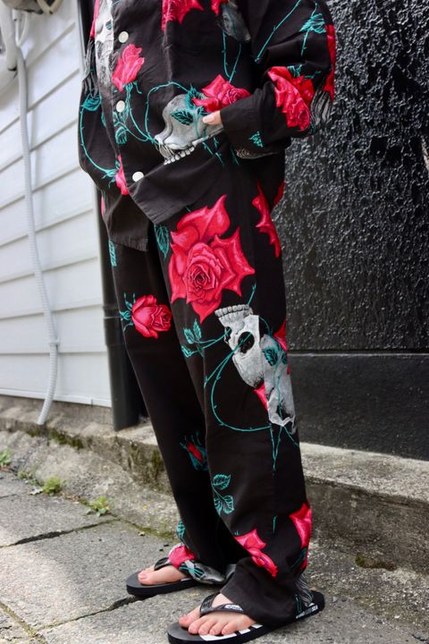 ©SAINT M×××××× セントマイケル×WILDSIDE YOHJI YAMAMOTO PAJAMAスタイル