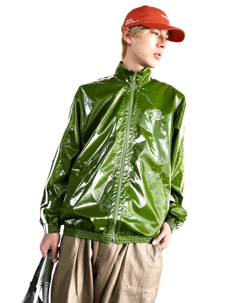 doublet 24SS 新作 LAMINATE TRACK JACKET スタイル
