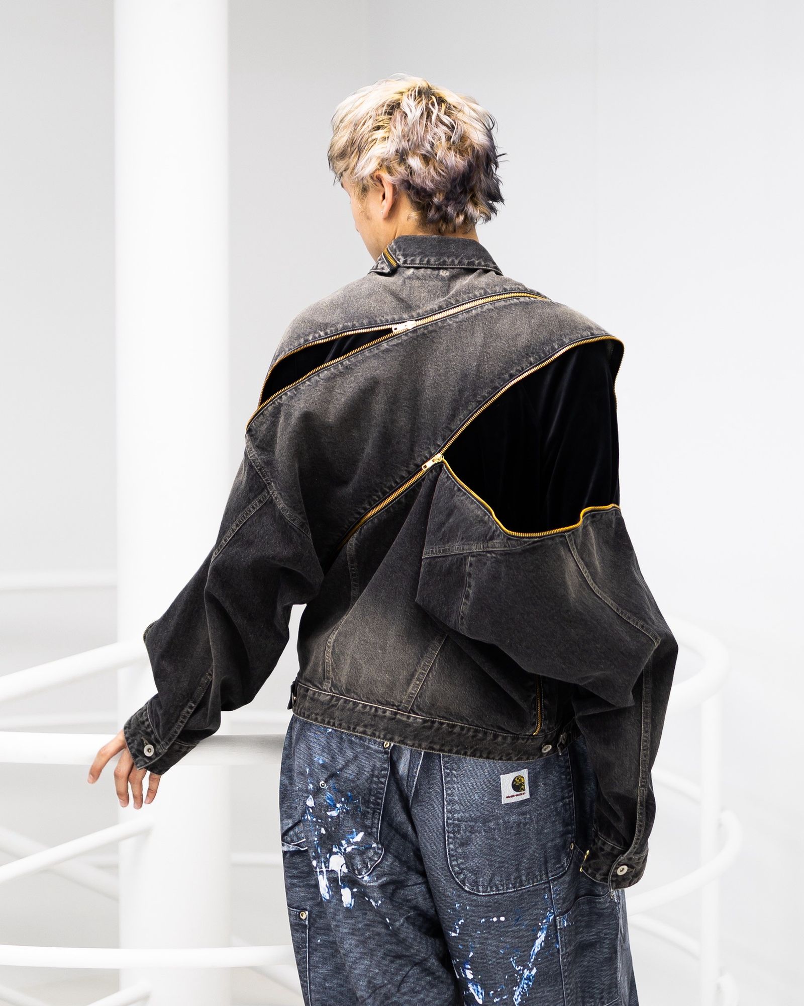 doublet FILLETED ZIP DENIM JACKET 新作発売！