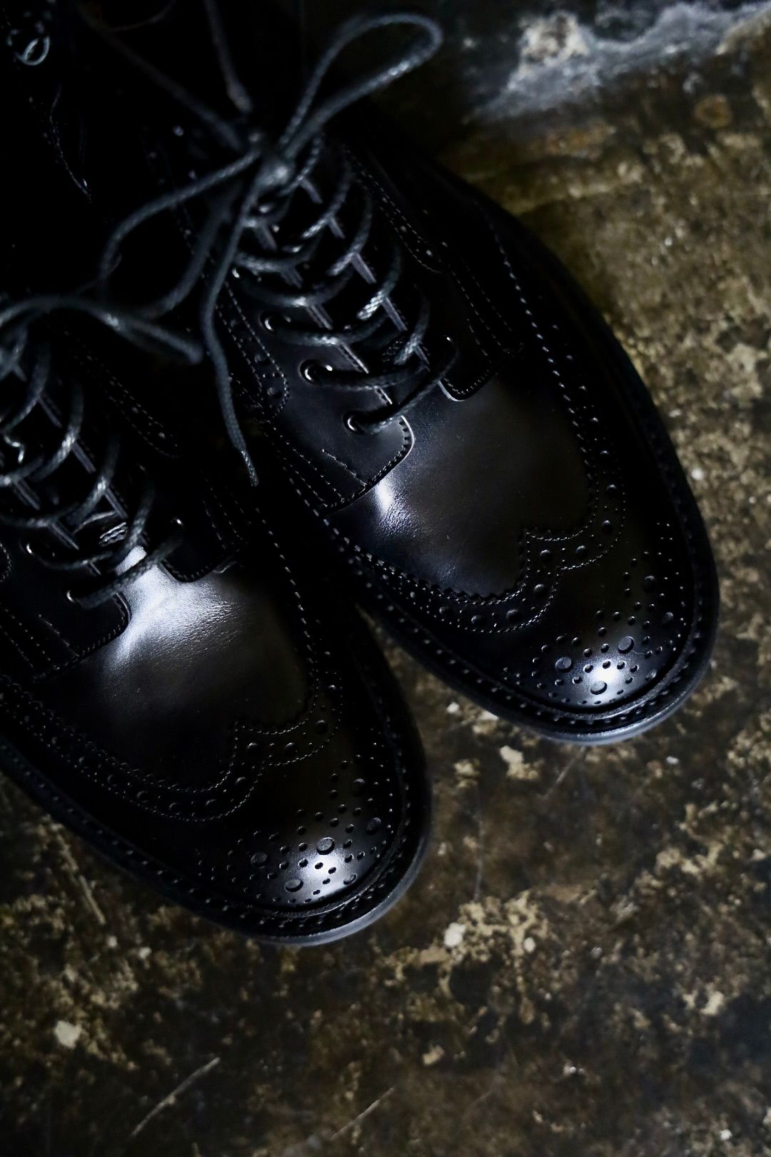 COMME des GARCONS HOMME - コムデギャルソンオム24AW Tricker'sコラボブーツ(HN-K103-001)BLACK  | mark