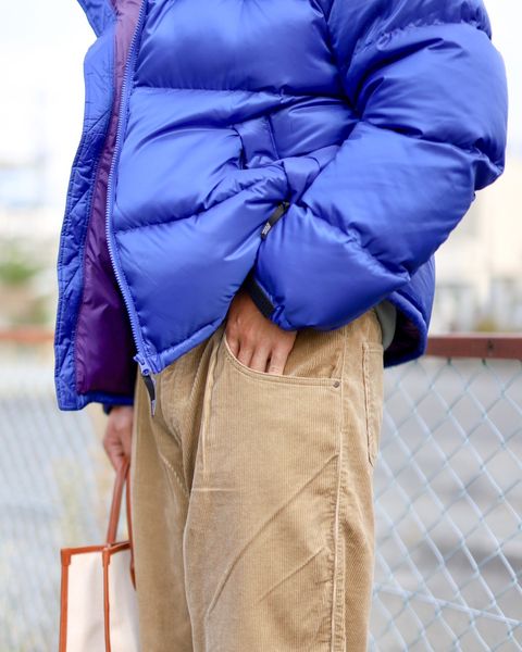 SEDAN ALL-PURPOSE セダンオールパーパスFW23 Micro Ripstop Down Jacket "Nautical Blue"スタイル
