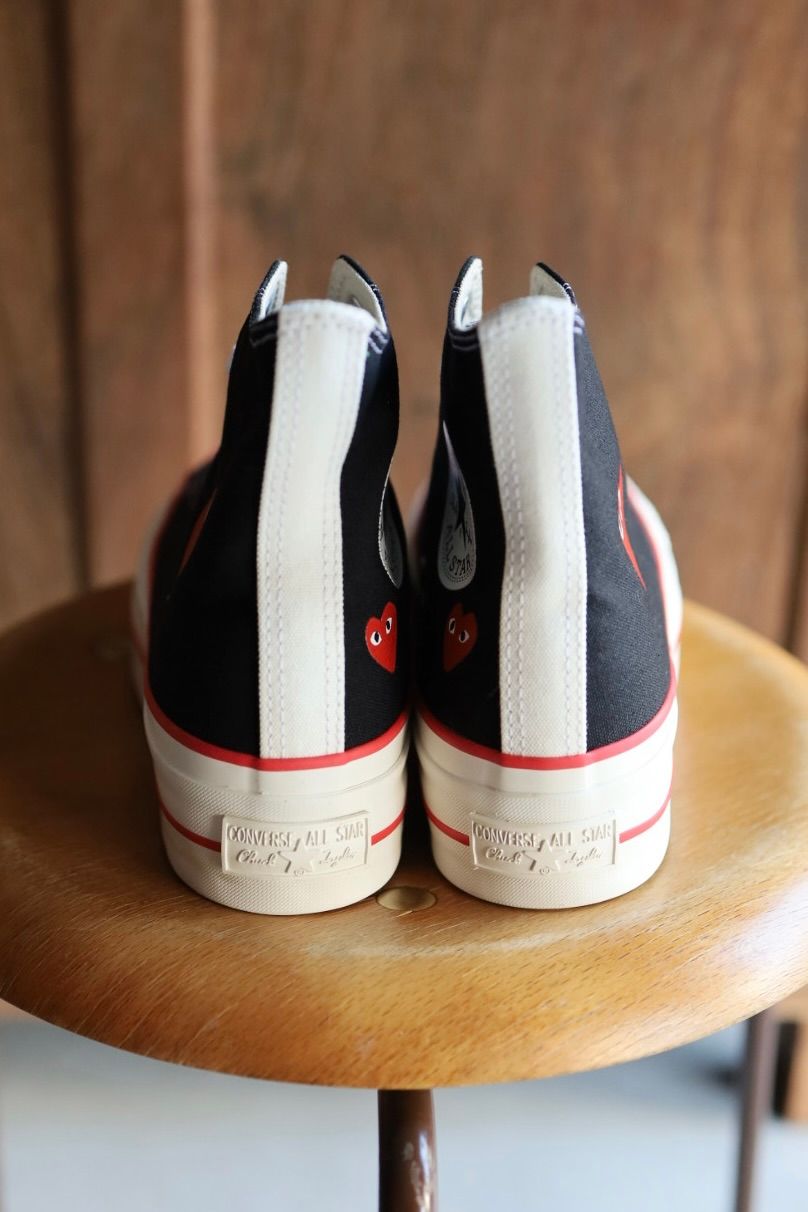 プレイコムデギャルソン PLAY CONVERSE CHUCK TAYLOR(AZ-K124-001-1)BLACK