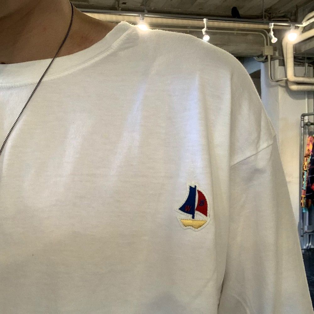 WIND AND SEA WDS(sail-boat) L/S T-SHIRT 