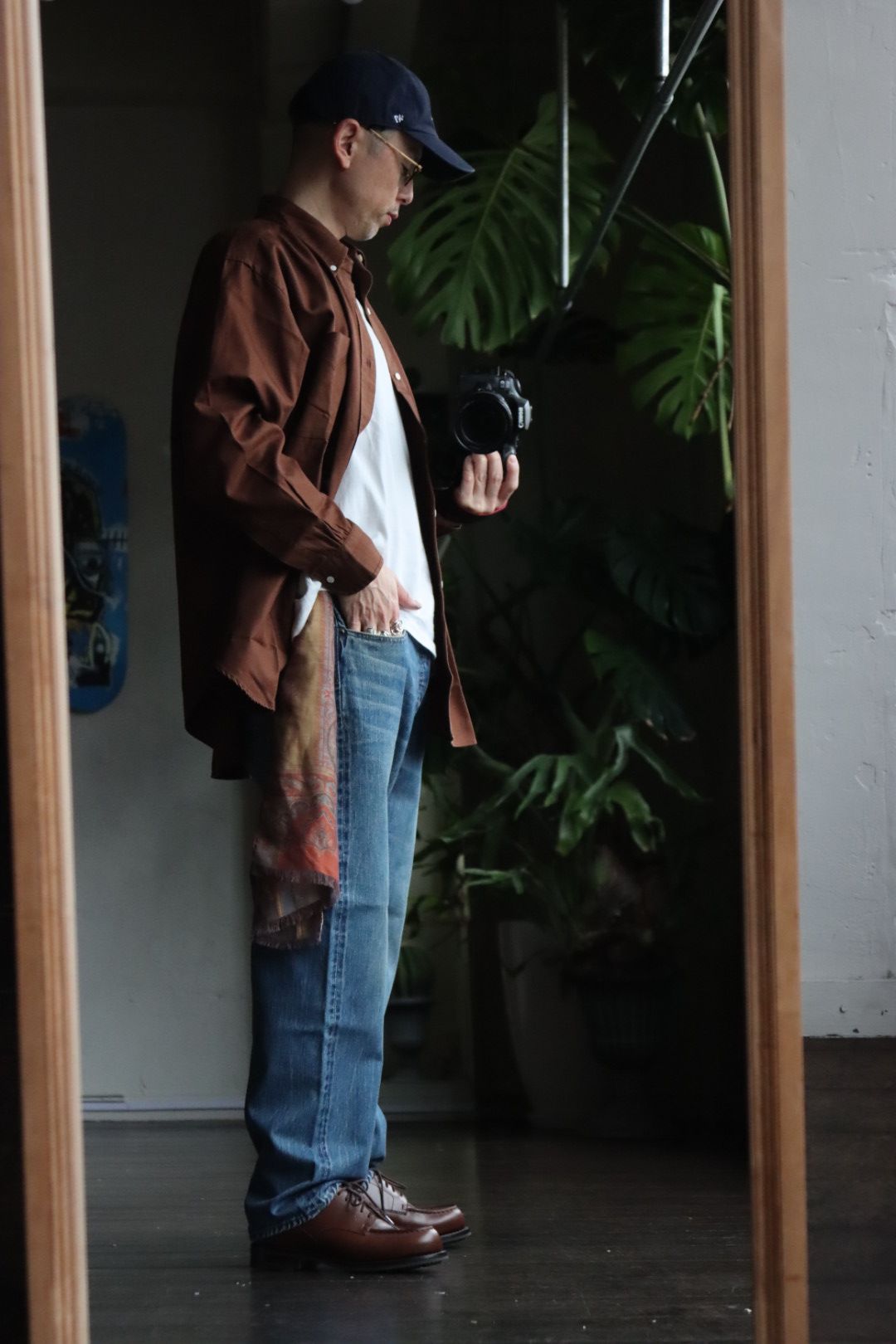 アプレッセ23SSデニム Washed Denim Pants E(23SAP-04-24H)BLEACH