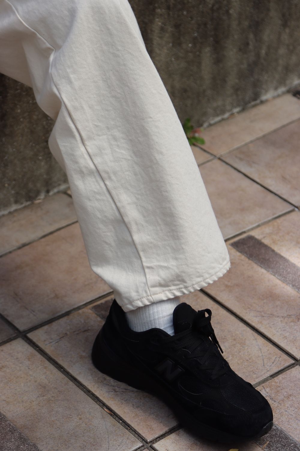 Ets.Materiaux Band Collar Short Sleeve Shirt style.2022.4.9.