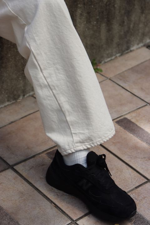 Ets.Materiaux Band Collar Short Sleeve Shirt style.2022.4.9.