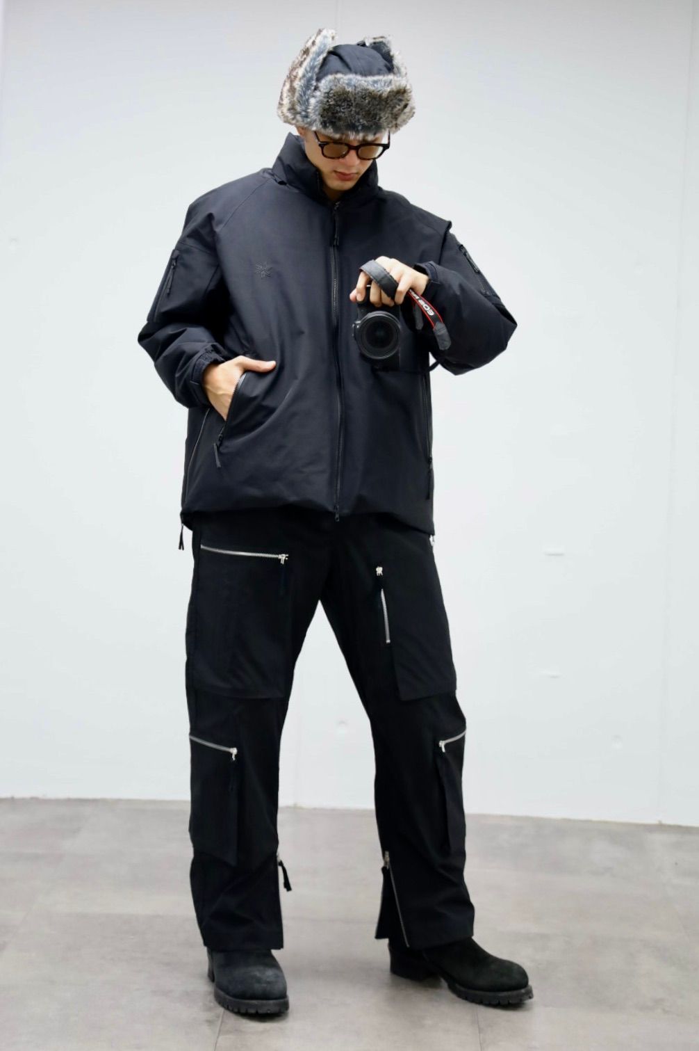 コムデギャルソンオム25FW COMME des GARCONS HOMME×Goldwin ゴアテックス スリーディメンショナル ダウンジャケットBLACK☆11月1日(土)発売！