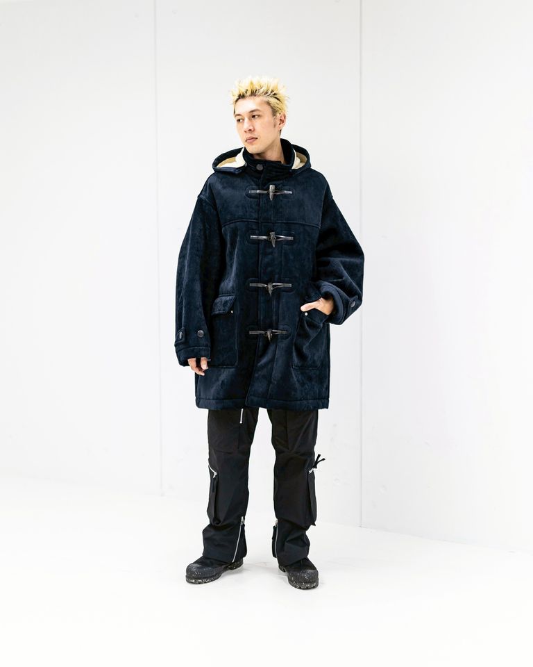 FreshService SHERPA CORDUROY DUFFLE COAT (NAVY) 新作発売！