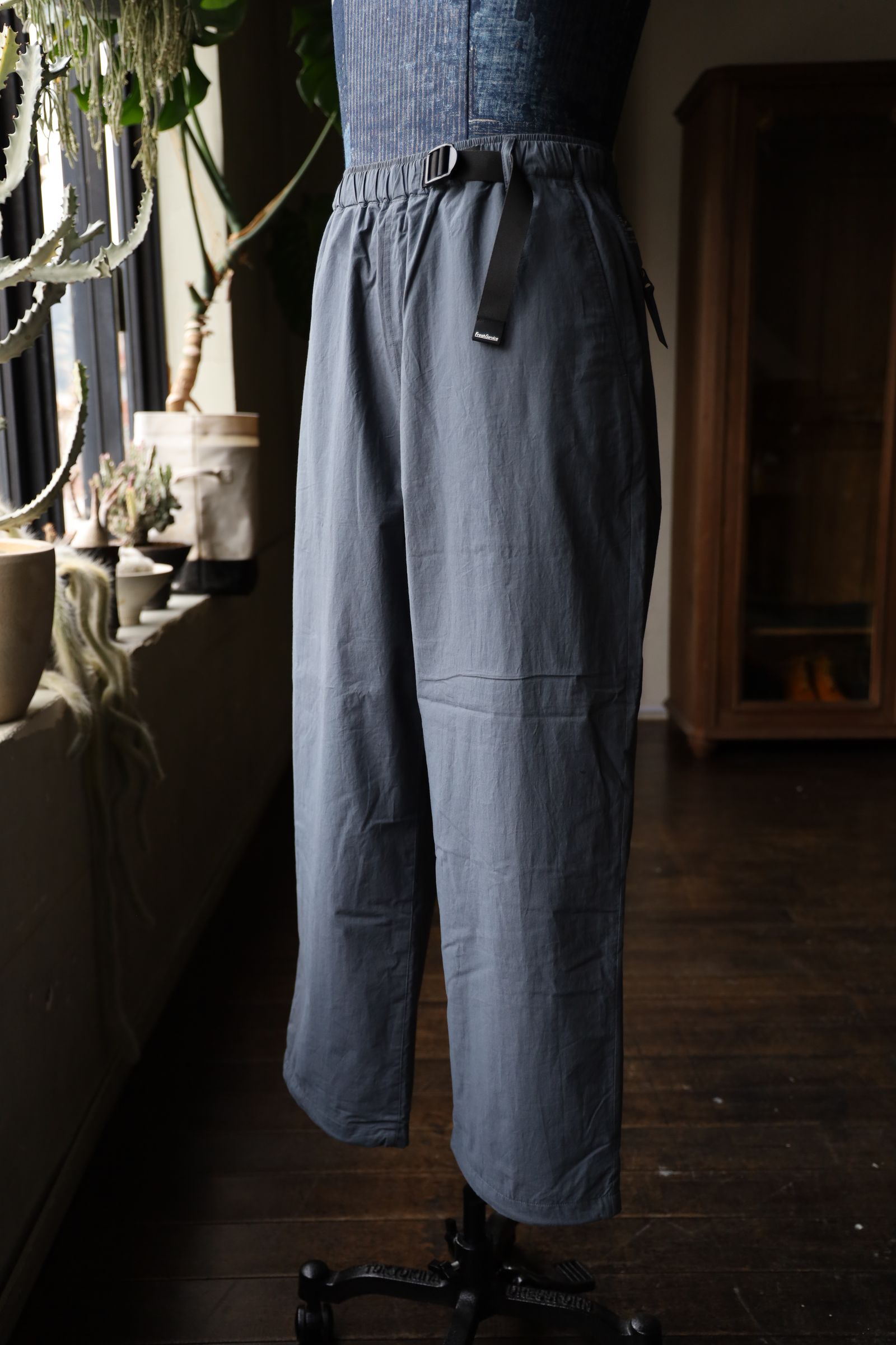フレッシュサービス CRISP COTTON CLIMBING PANTS(FSC251-40112)GRAY