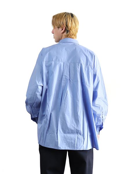 FreshService 24SS CORPORATE UNIFORM L/S SHIRT(L.BLUE) style 2024.3.8