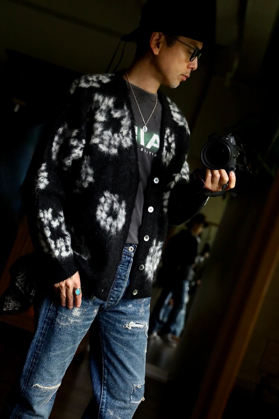 SAINT M×××××× - セントマイケル24AW デニムティアーズコラボ