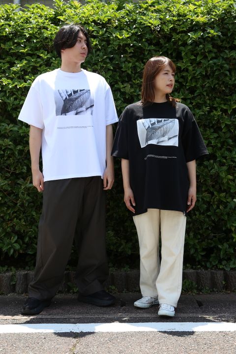 Graphpaper POET MEETS DUBWISE for Graphpaper Oversized Tee “WORDS AND SILENCE” style. 2021.05.29.