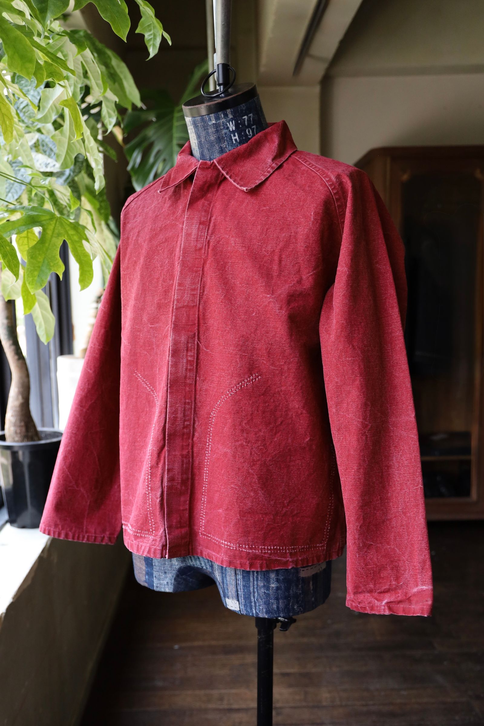 アプレッセ 2025 STYLE2 Vintage  Hunting Jacket(25AAP-01-49)RED☆再入荷！