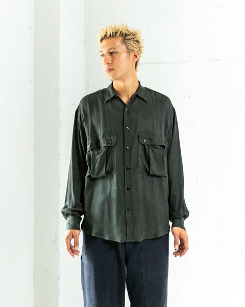 YOKE Cupro Work Shirt 新作発売！