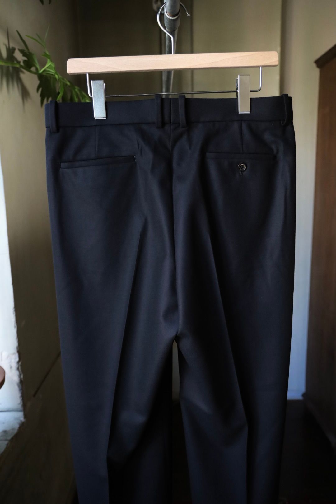 マーカウェア 26AW DOUBLE PLEATED TROUSERS(A26C18PT01C)BLACK☆新作発売！