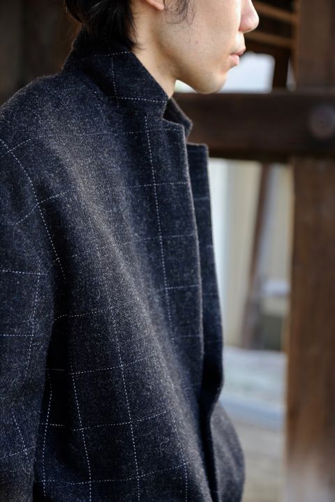Dulcamaraリフレクターツイードセットアップ"charcoal Gray"Style.2020.10.27.