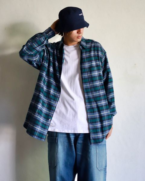 Graphpaper 23AW PERTEX_SHIELD Shell Jacketスタイル