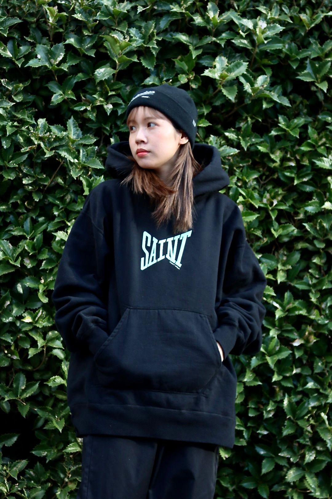 ©SAINT M×××××× 23SS SAINT HOODIEスタイル