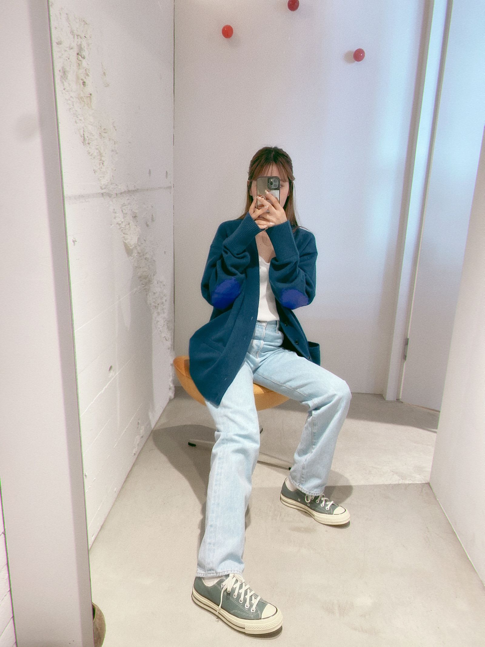 YOKE ホワイト カーディガン サイズ4 楽天市場】YOKE／ヨーク／MESH KNITTED BUTTONED CARDIGAN