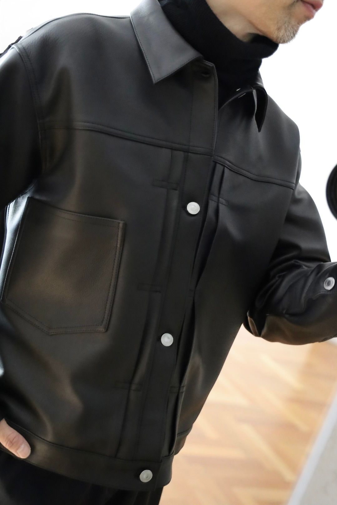 A.PRESSE - アプレッセ 1st Type Leather Jacket(25SAP-01-01H A.PRESSE - アプレッセ 1st Type Leather Jacket(25SAP-01-01H