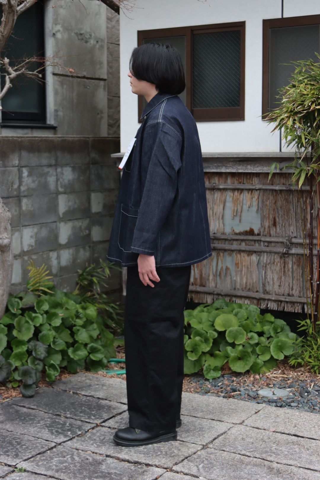 Graphpaper 新作Selvage Denim Coverall style.2022.1.23 | 3133 | mark