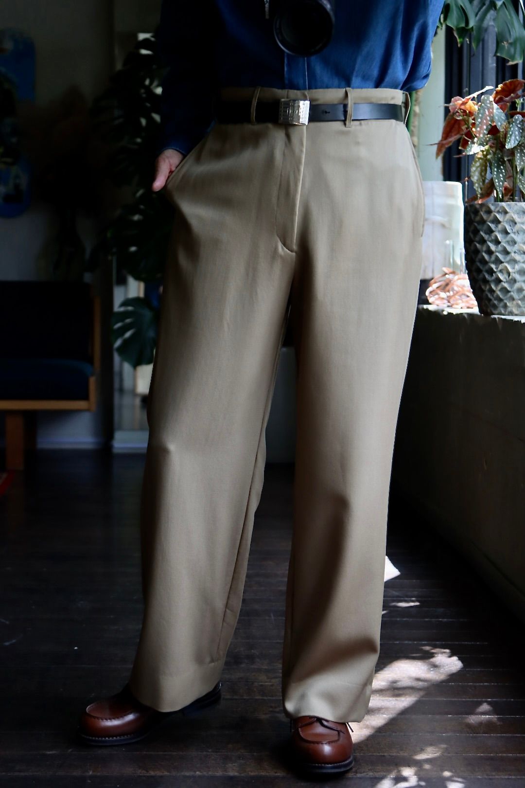 A.PRESSE Vintage Wool Trousersスタイル