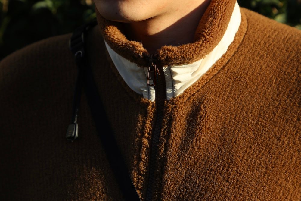 Graphpaper Wool Boa Zip-Up Blouson 2020.12.26
