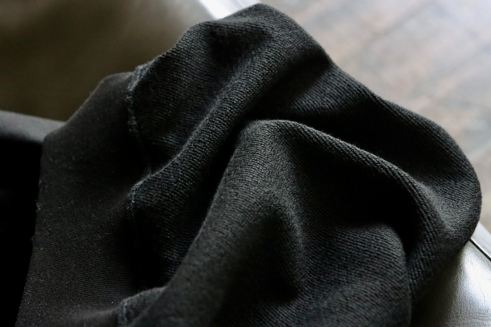 ブラームス 25FW Soft&Hard Sweat Crew-Neck P/O(bROOTS24F21F25)Black☆新作発売！