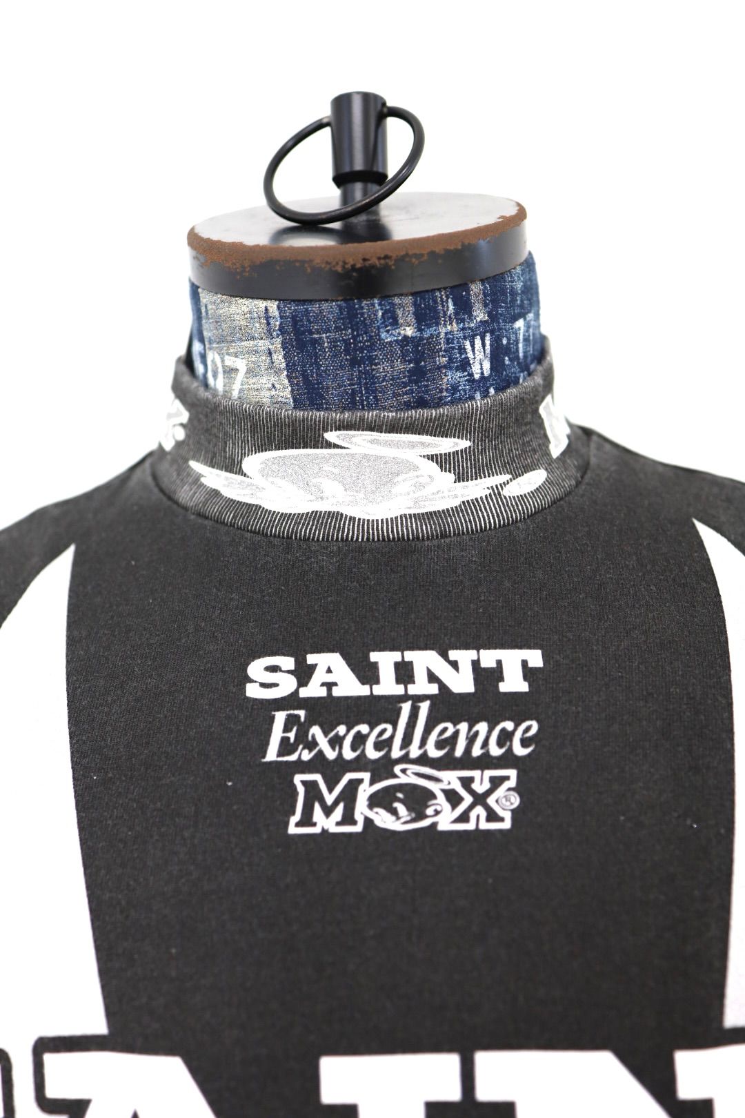 セントマイケル 26SS SAINT MX LS T-SHIRT (SM-MK8-0000-029)BLACK