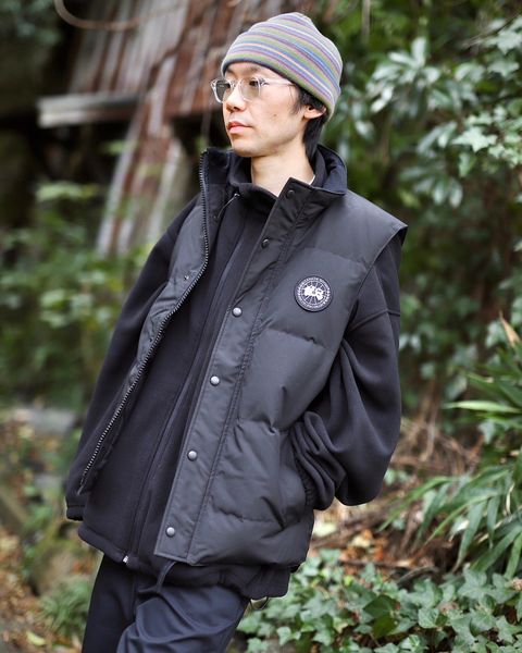 CANADA GOOSE カナダグース GARSON VESTガーソンベストスタイル