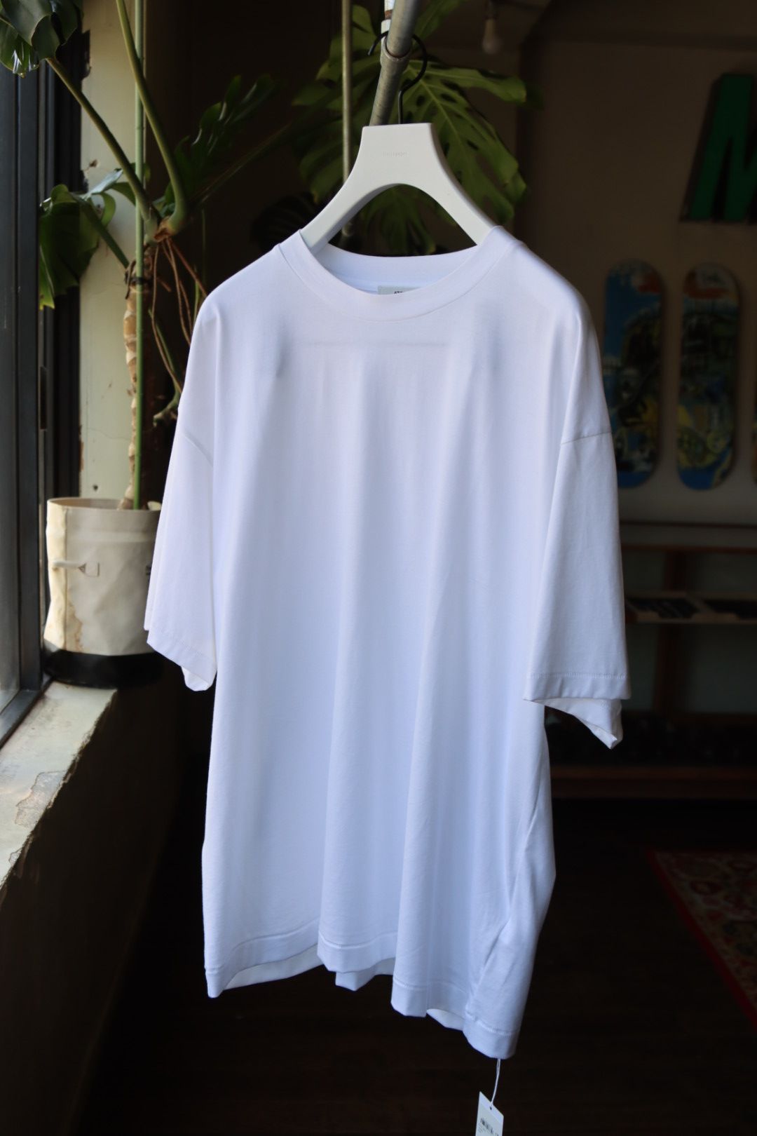 ATON - エイトン23SS Tシャツ SUVIN 60/2 OVERSIZED S/S T-SHIRT