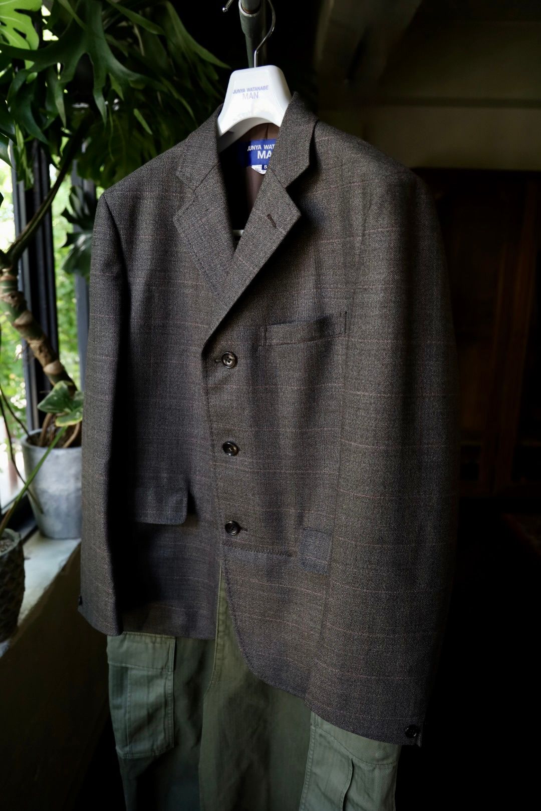JUNYA WATANABE MAN - ジュンヤワタナベマン24AW ウールチェック JUNYA WATANABE MAN - ジュンヤワタナベマン24AW ウールチェック