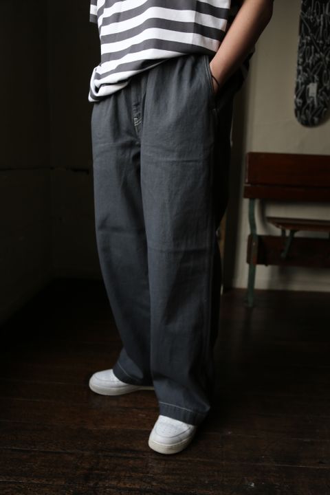 Graphpaper Border S/S Pocket Tee(GU211-70146B) style.2021.3.7