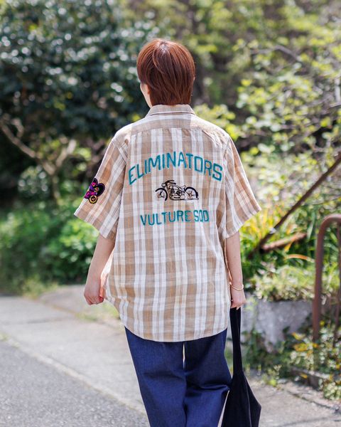BOW WOW 新作ELIMINATORS S/S FLANNEL SHIRT style.2025.4.25