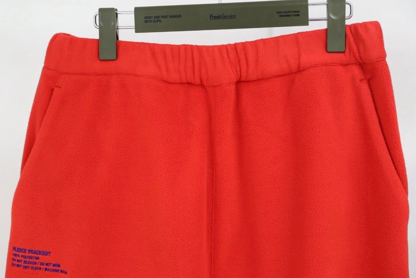 ReFresh!Service. “FLEECE TRACK SUIT”(FSR263-60077)RED☆9月19日(土)新作発売！